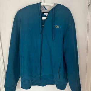 Lacoste sport hoodie - teal